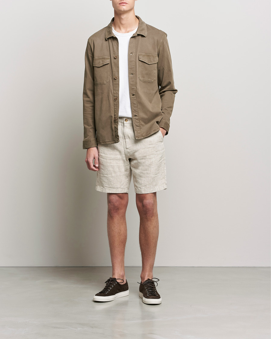 Herre | Shorts | NN07 | Crown Linen Shorts Oat
