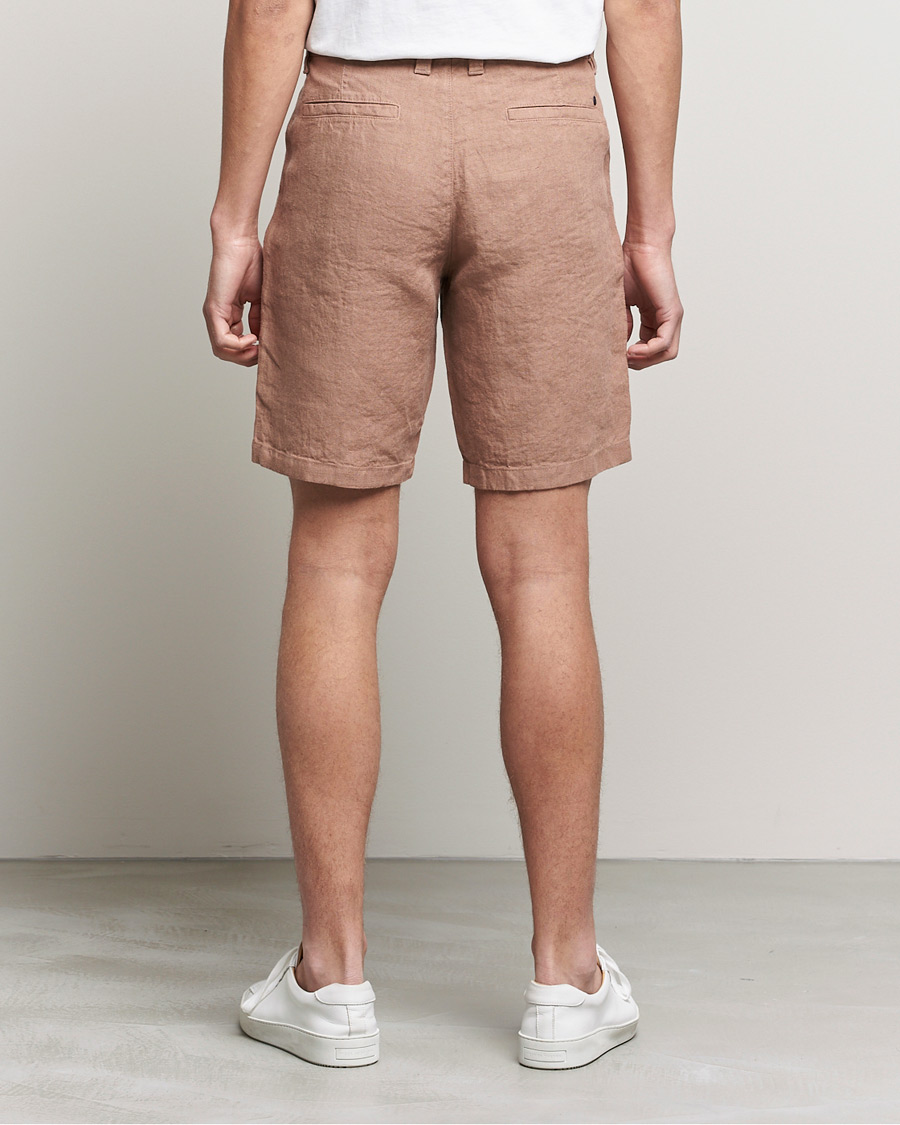 Herre | Shorts | NN07 | Crown Linen Shorts Nougat