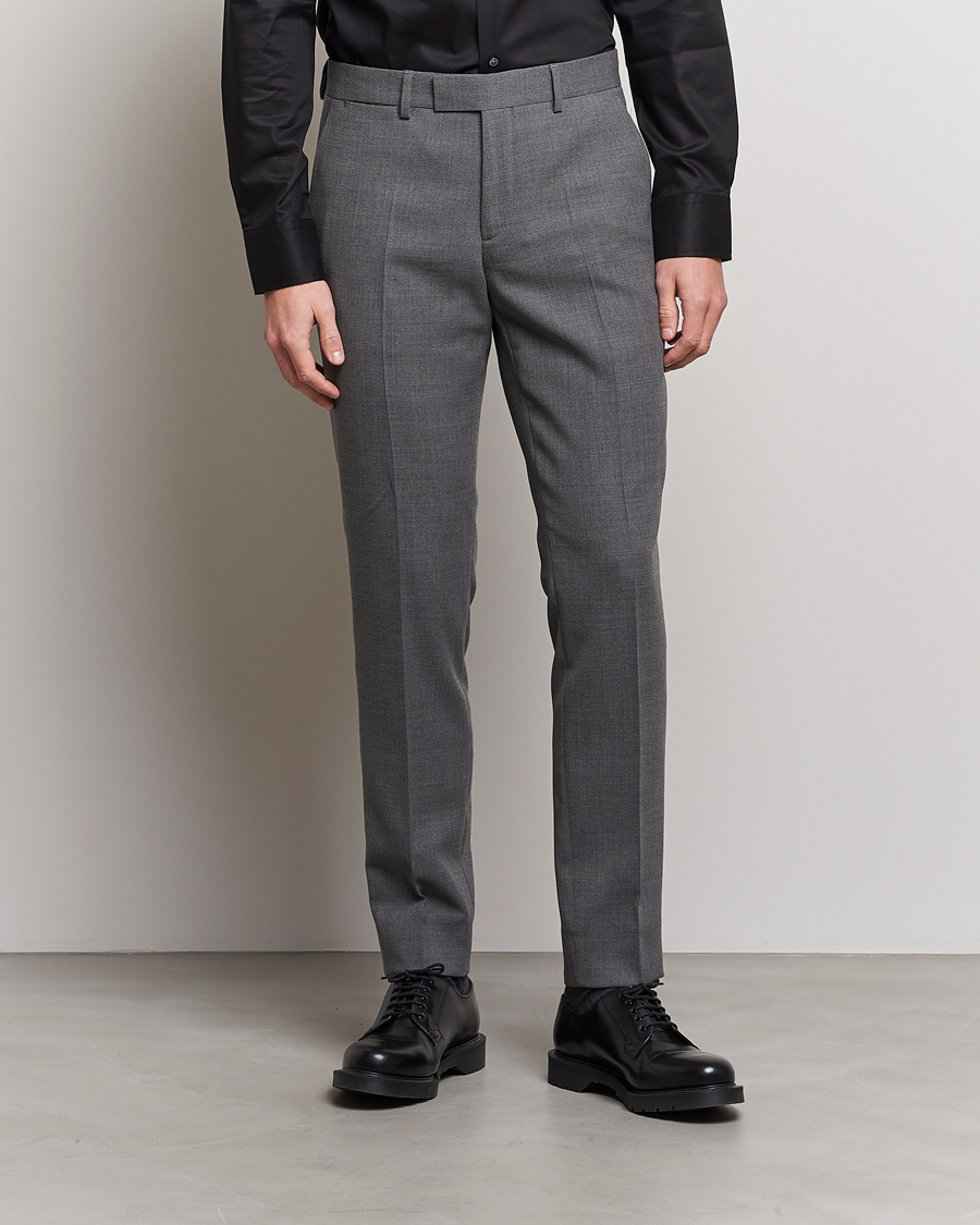 Herre | Salg klær | J.Lindeberg | Grant Active Hopsack Pants Grey Melange