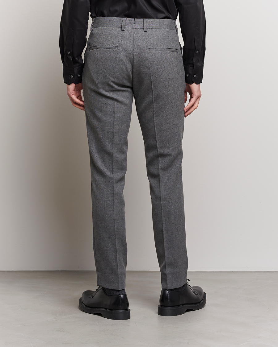 Herre | Bukser | J.Lindeberg | Grant Active Hopsack Pants Grey Melange