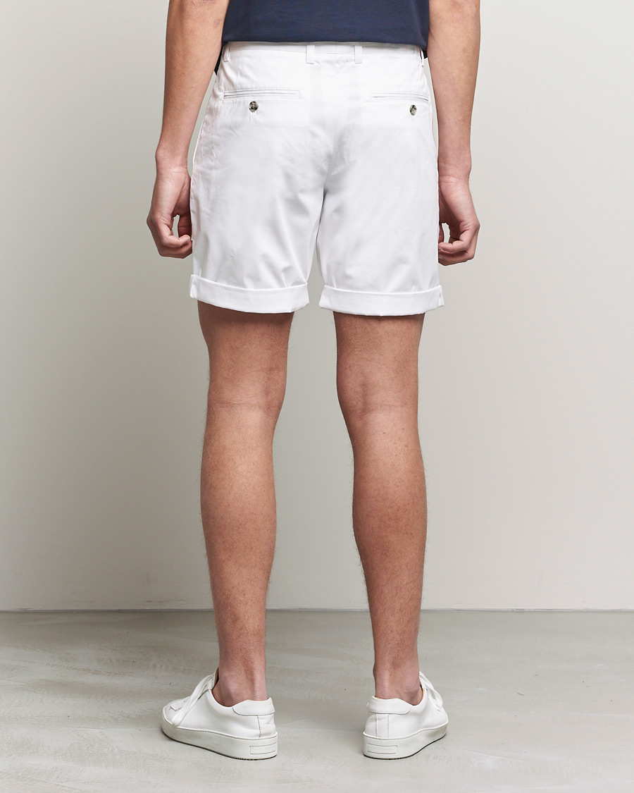 Herre | Shorts | J.Lindeberg | Nathan Super Satin Shorts White