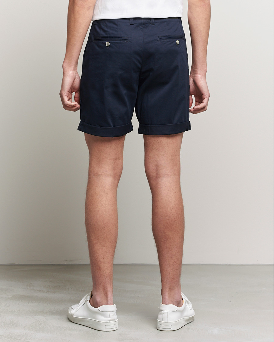 Herre | Shorts | J.Lindeberg | Nathan Super Satin Shorts Navy