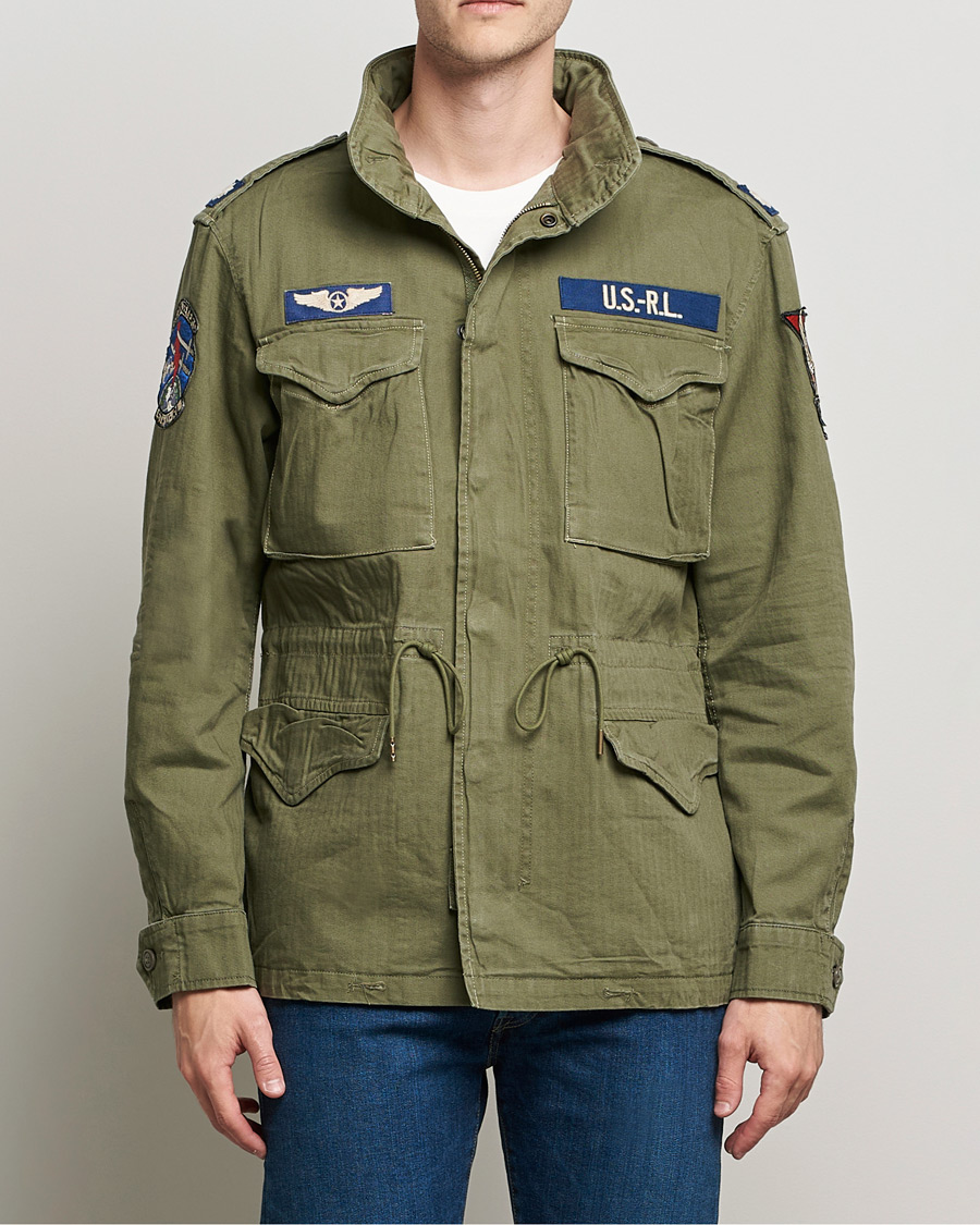 Herre |  | Polo Ralph Lauren | M65 Field Jacket Olive Mountain