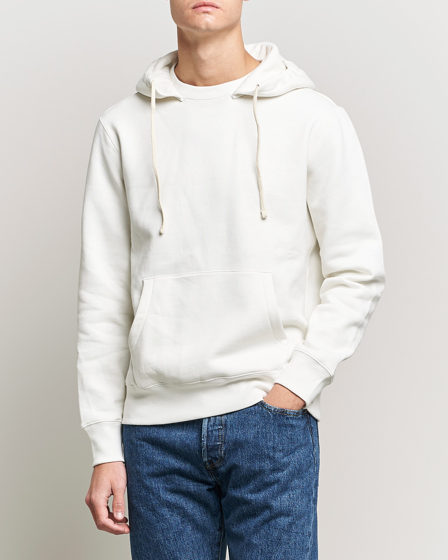 Herre | Gensere | Polo Ralph Lauren | Vintage Fleece Hoodie Deckwash White