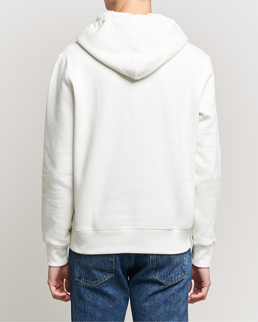 Herre | Gensere | Polo Ralph Lauren | Vintage Fleece Hoodie Deckwash White