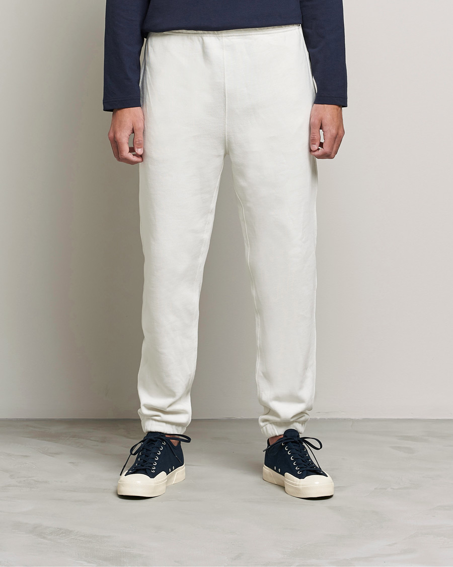 Herre |  | Polo Ralph Lauren | Vintage Fleece Sweatpants Deckwash White
