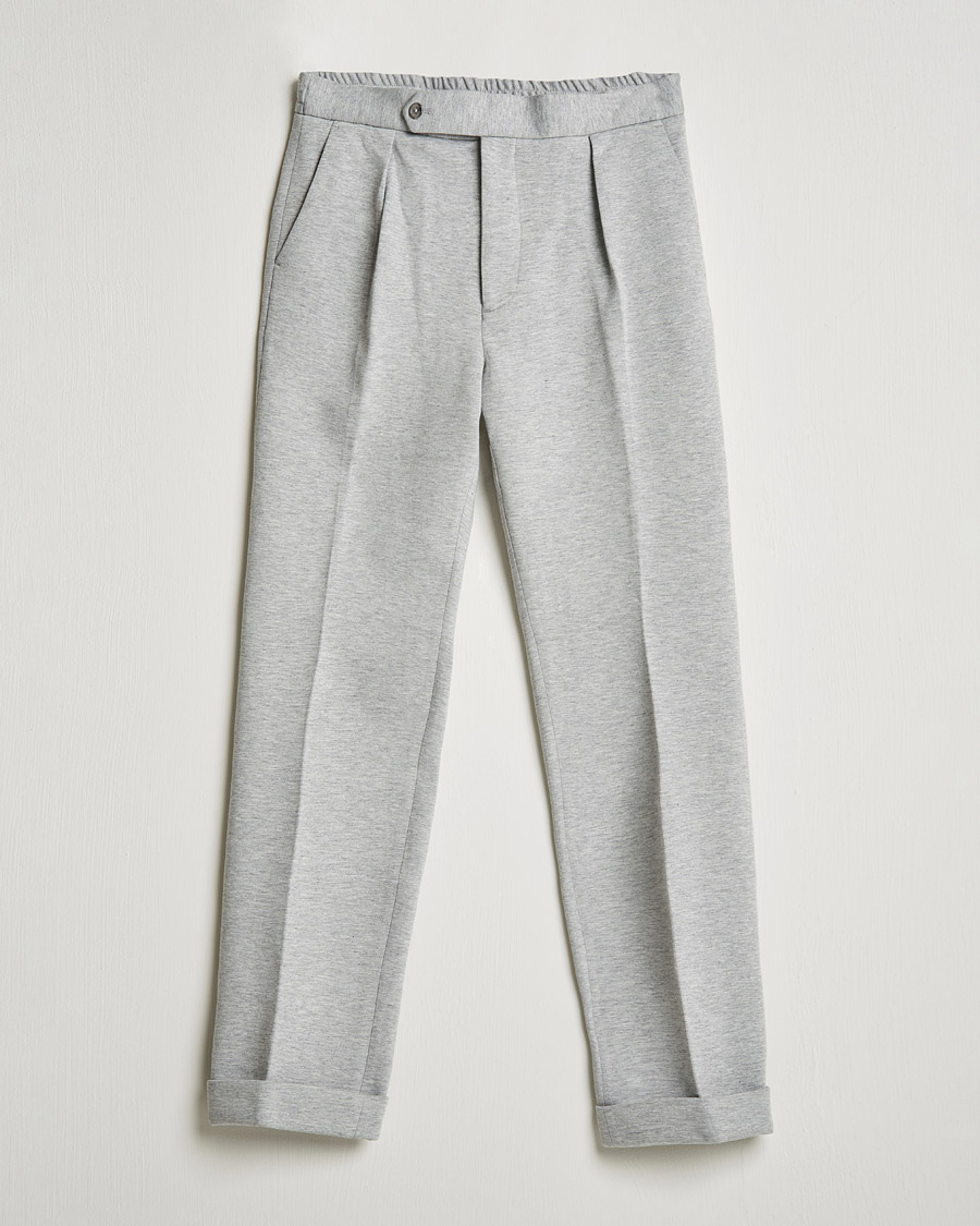 Herre | Bukser | Polo Ralph Lauren | Brad Jersey Knitted Trousers Andover Heather