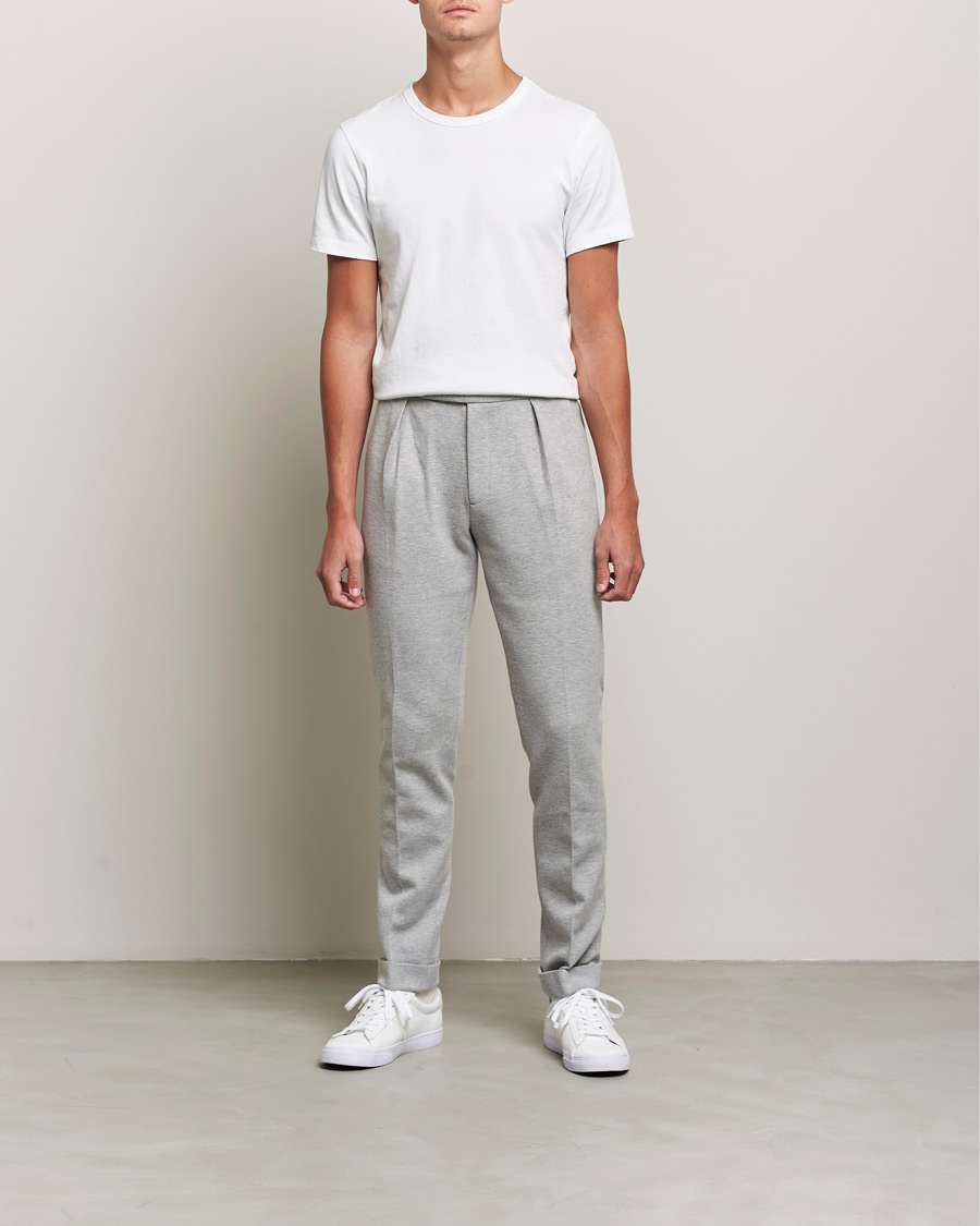 Herre | Bukser | Polo Ralph Lauren | Brad Jersey Knitted Trousers Andover Heather