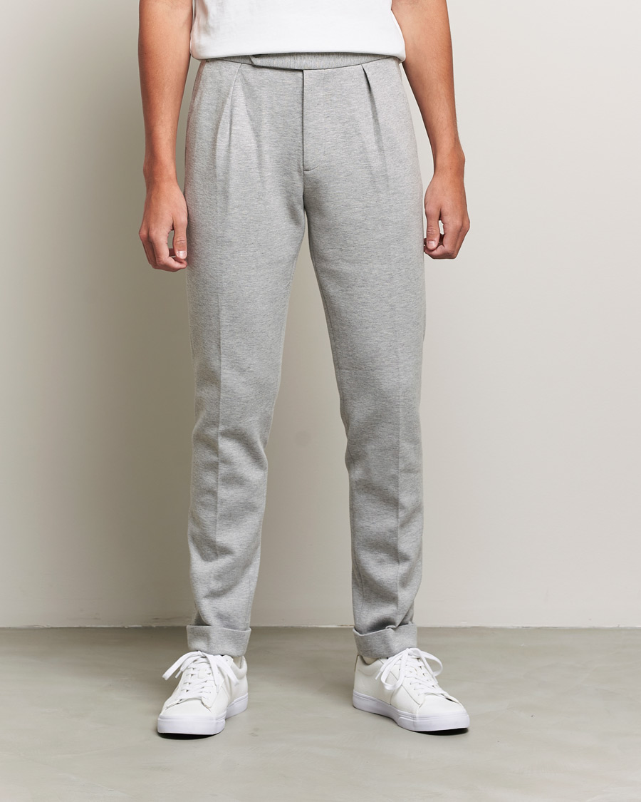 Herre | Bukser | Polo Ralph Lauren | Brad Jersey Knitted Trousers Andover Heather