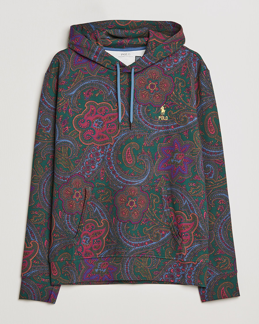 Herre | Gensere | Polo Ralph Lauren | Double Knit Paisley Hoodie Multi
