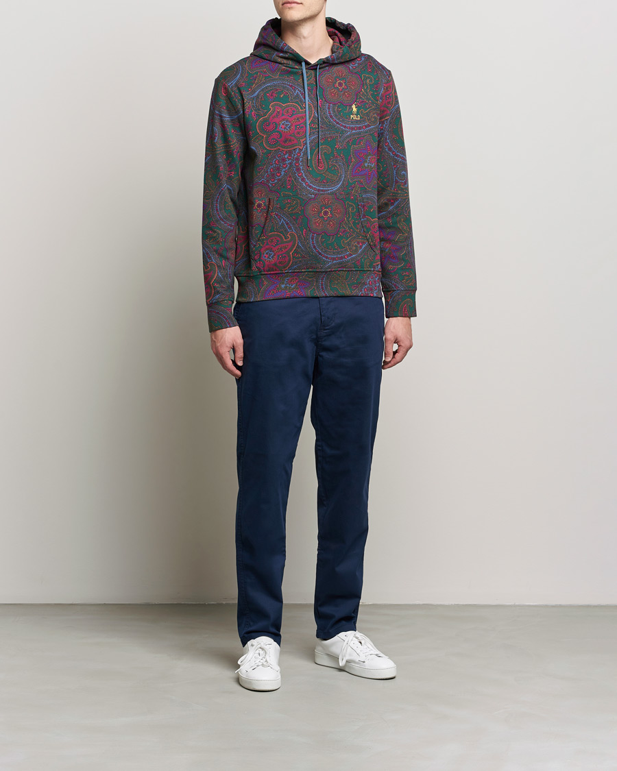 Herre | Gensere | Polo Ralph Lauren | Double Knit Paisley Hoodie Multi