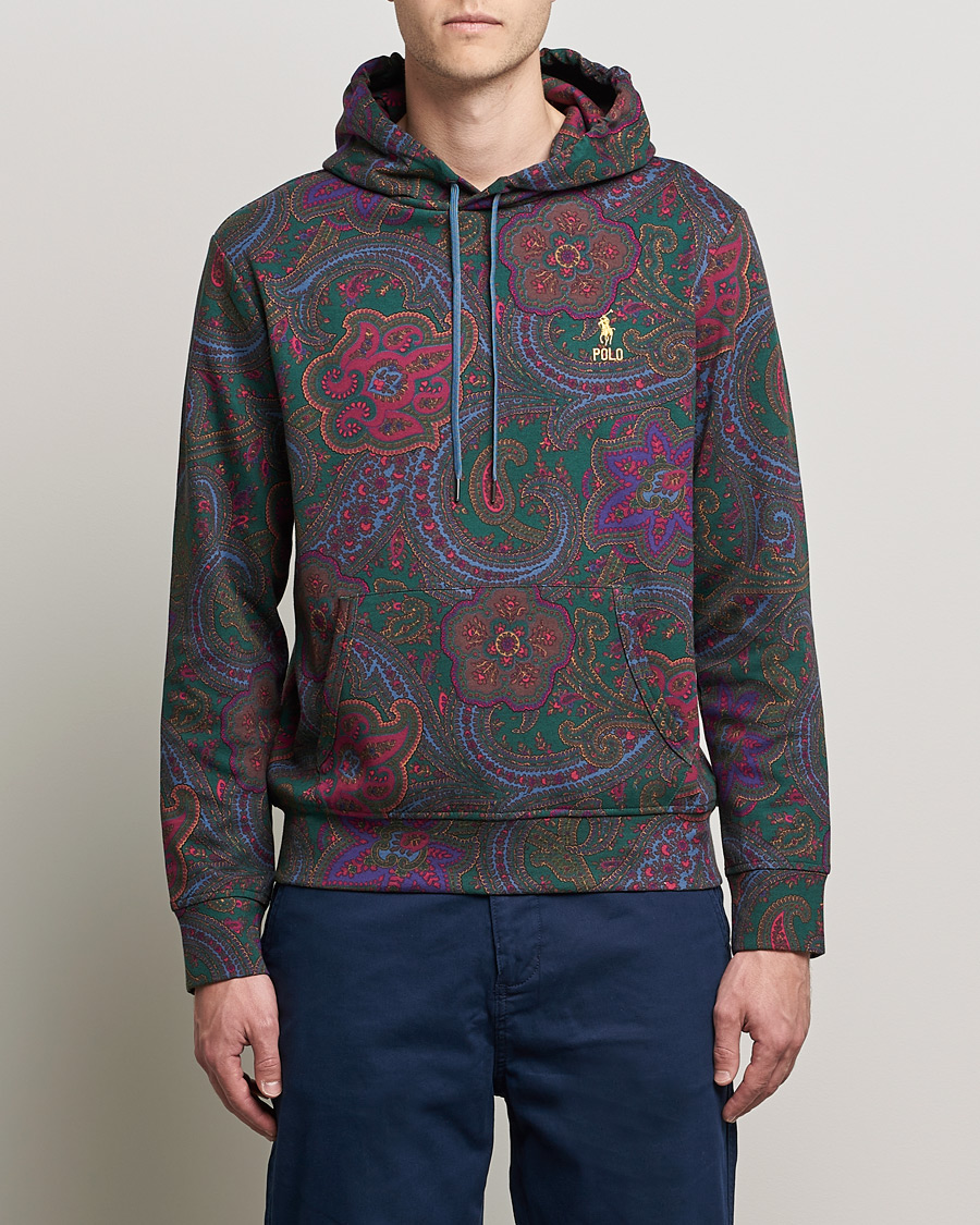 Herre | Gensere | Polo Ralph Lauren | Double Knit Paisley Hoodie Multi