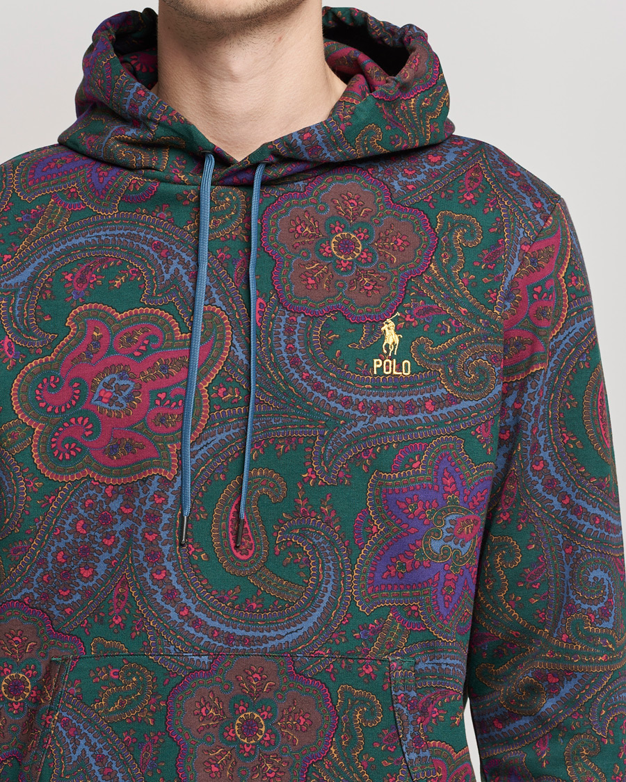Herre | Gensere | Polo Ralph Lauren | Double Knit Paisley Hoodie Multi