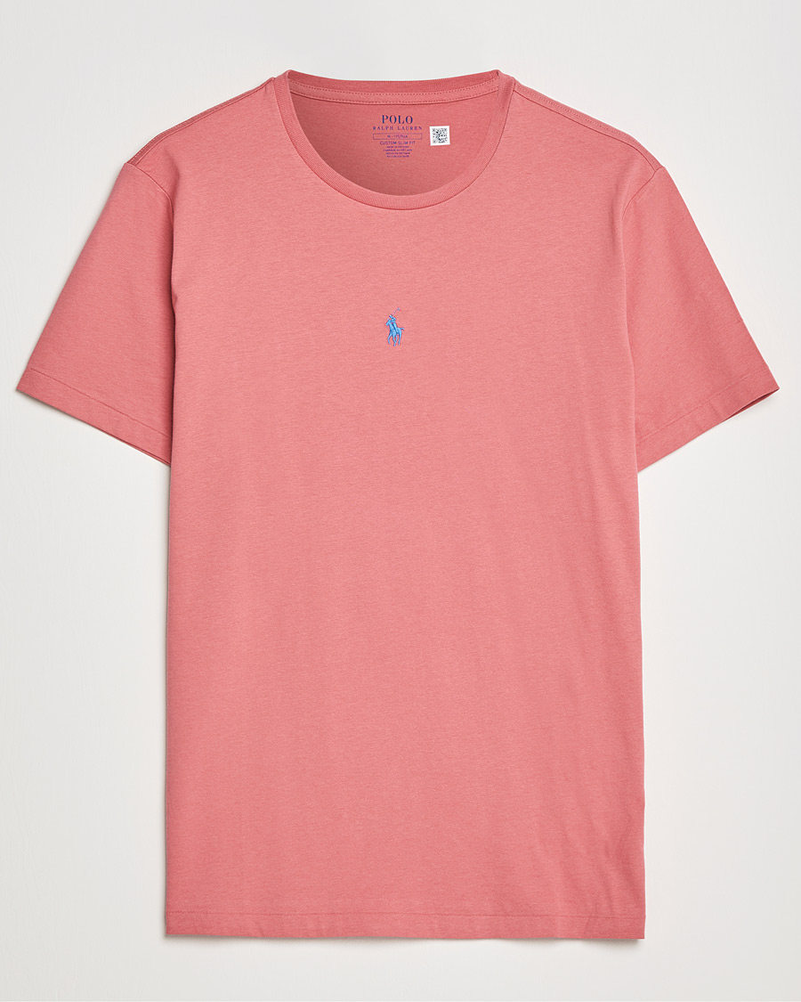 Herre | T-Shirts | Polo Ralph Lauren | Chest Crew Neck Tee Adirondack Berry