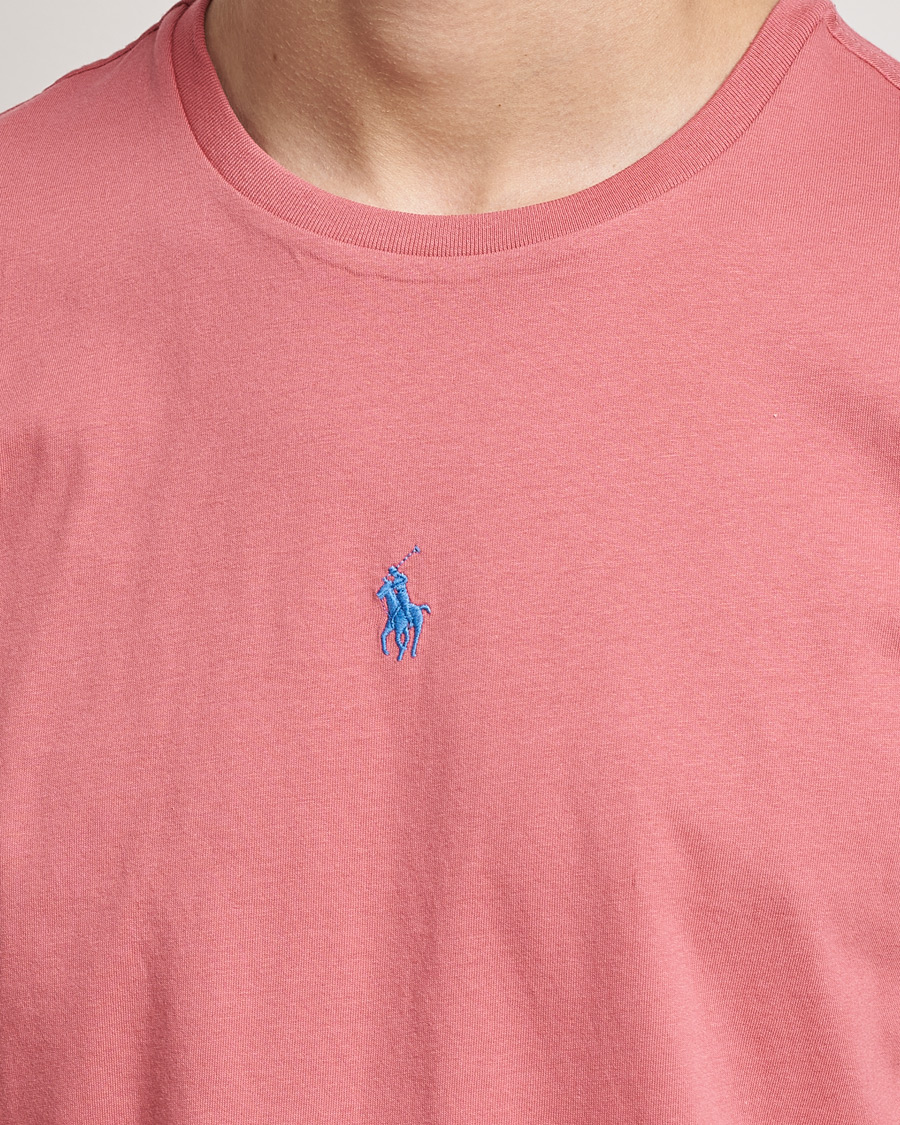 Herre | T-Shirts | Polo Ralph Lauren | Chest Crew Neck Tee Adirondack Berry