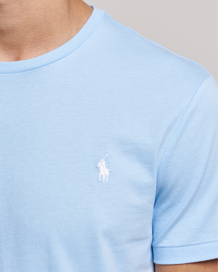 Herre | T-Shirts | Polo Ralph Lauren | Crew Neck Tee Elite Blue