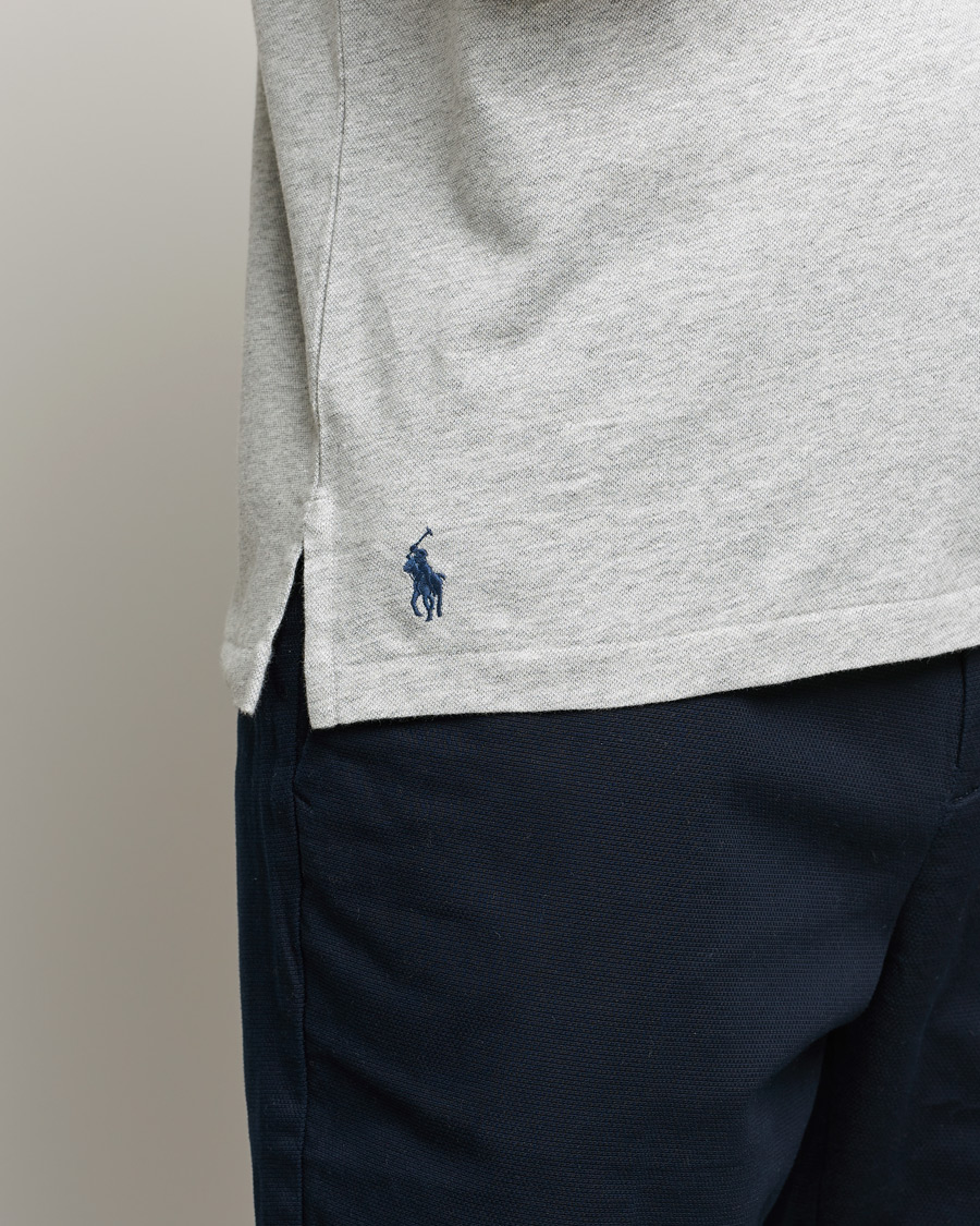 Herre | Pikéer | Polo Ralph Lauren | Custom Slim Fit Cotton/Linen Polo Andover Heather