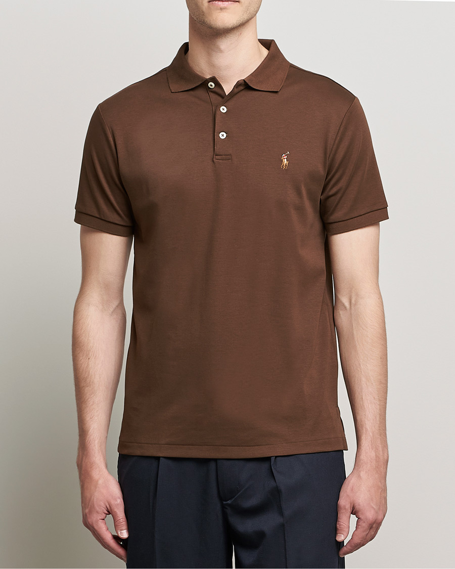 Herre |  | Polo Ralph Lauren | Luxury Pima Cotton Polo American Brown