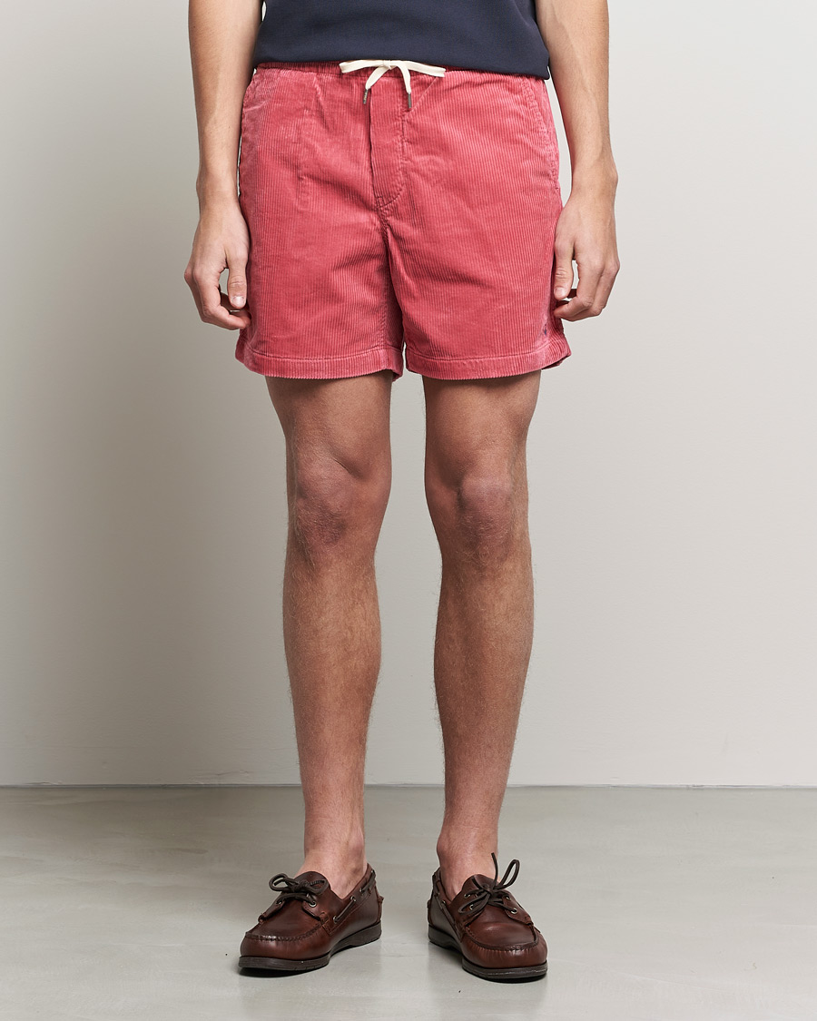 Herre | Avdelinger | Polo Ralph Lauren | Prepster Corduroy Drawstring Shorts Adirondack Berry