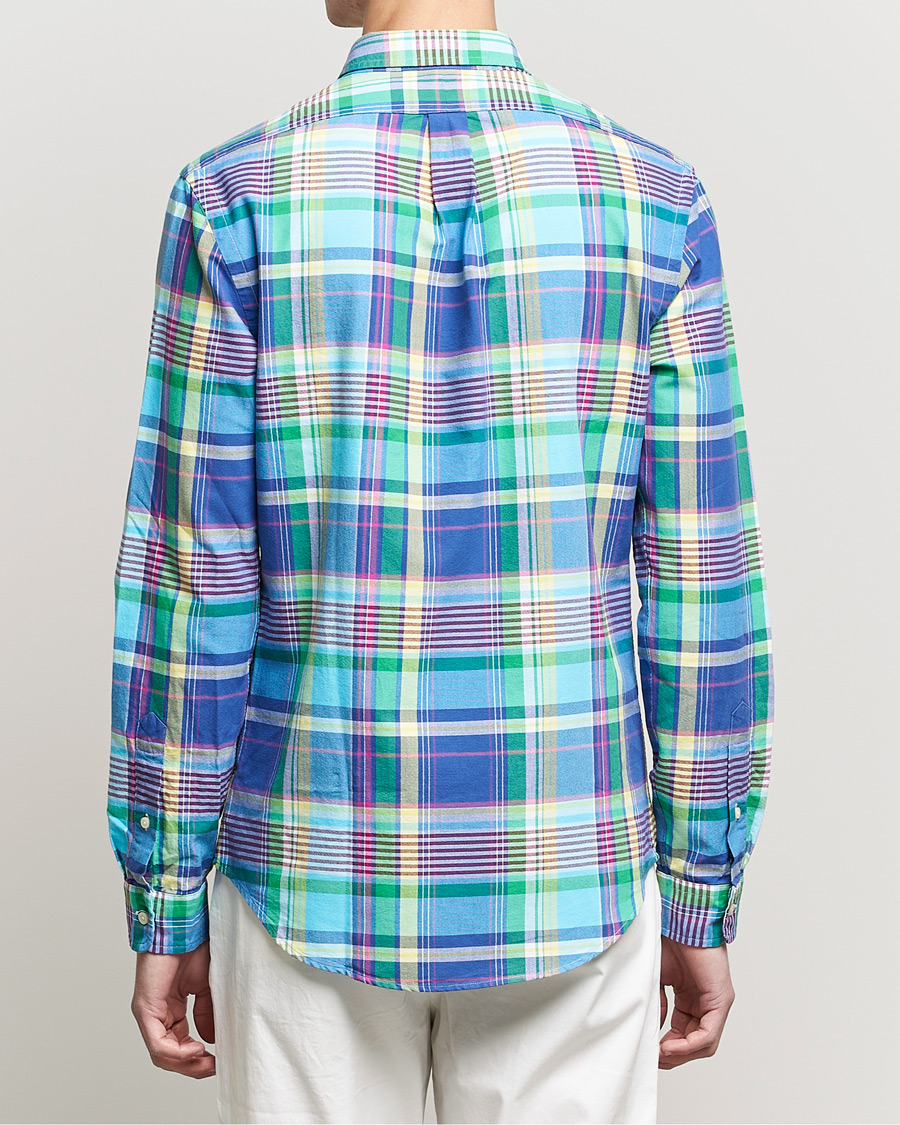 Herre | Skjorter | Polo Ralph Lauren | Slim Fit Oxford Madras Checked Shirt Multi
