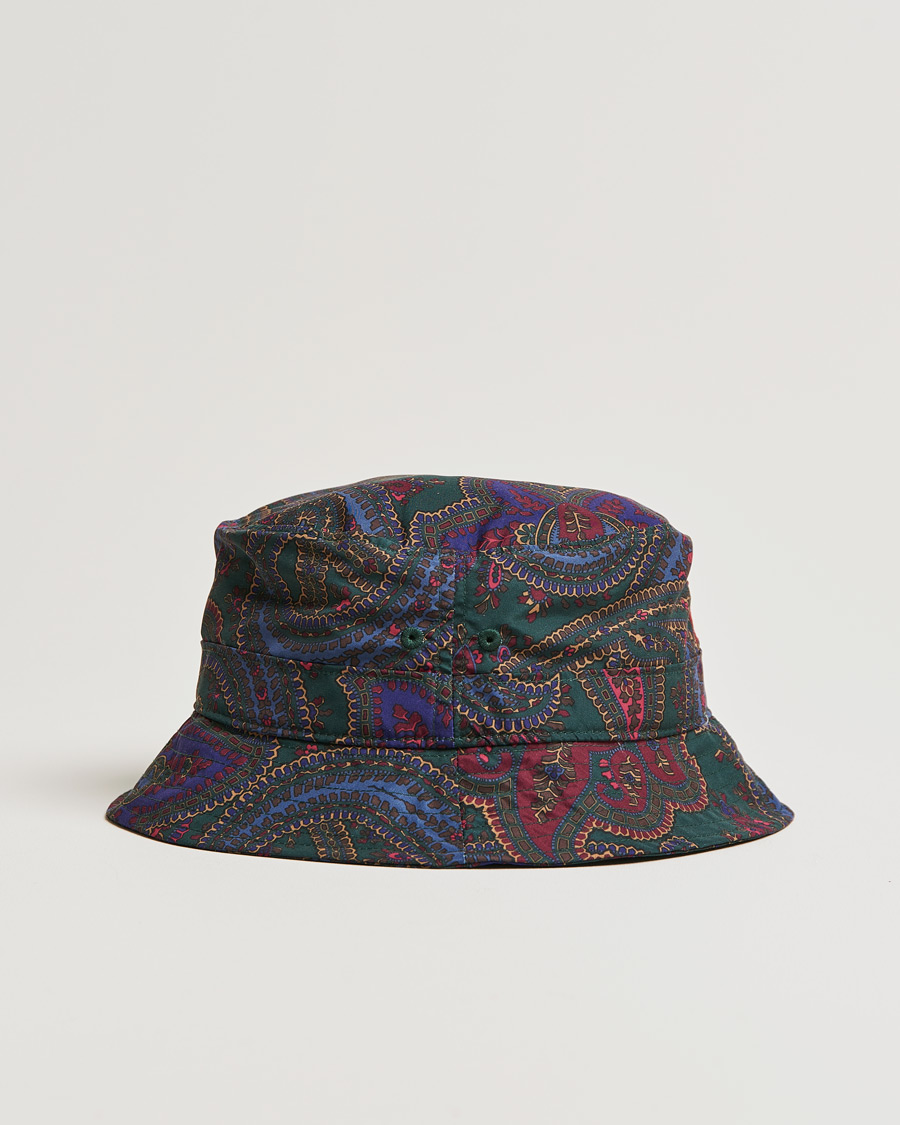 Herre | Polo Ralph Lauren Paisley Bucket Hat Navy | Polo Ralph Lauren | Paisley Bucket Hat Navy
