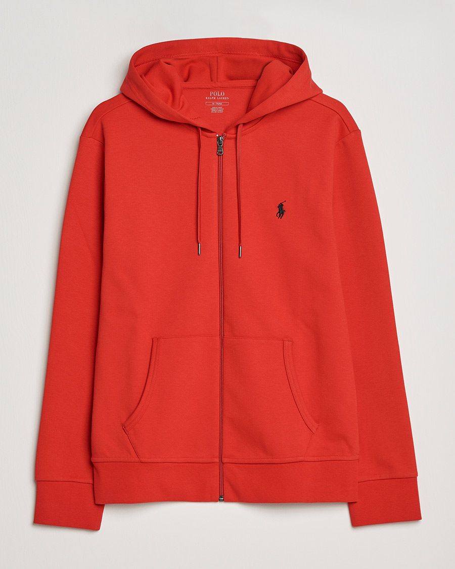 Herre | Gensere | Polo Ralph Lauren | Tech Performance Full Zip Hoodie Red