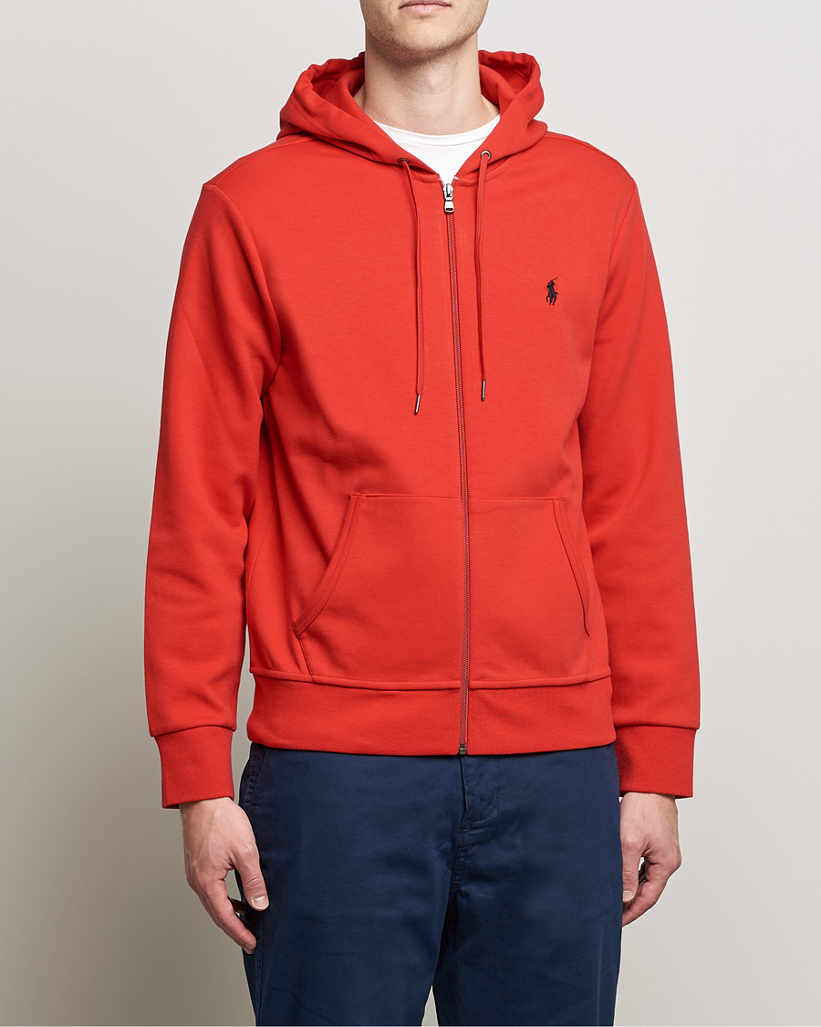 Herre | Gensere | Polo Ralph Lauren | Tech Performance Full Zip Hoodie Red