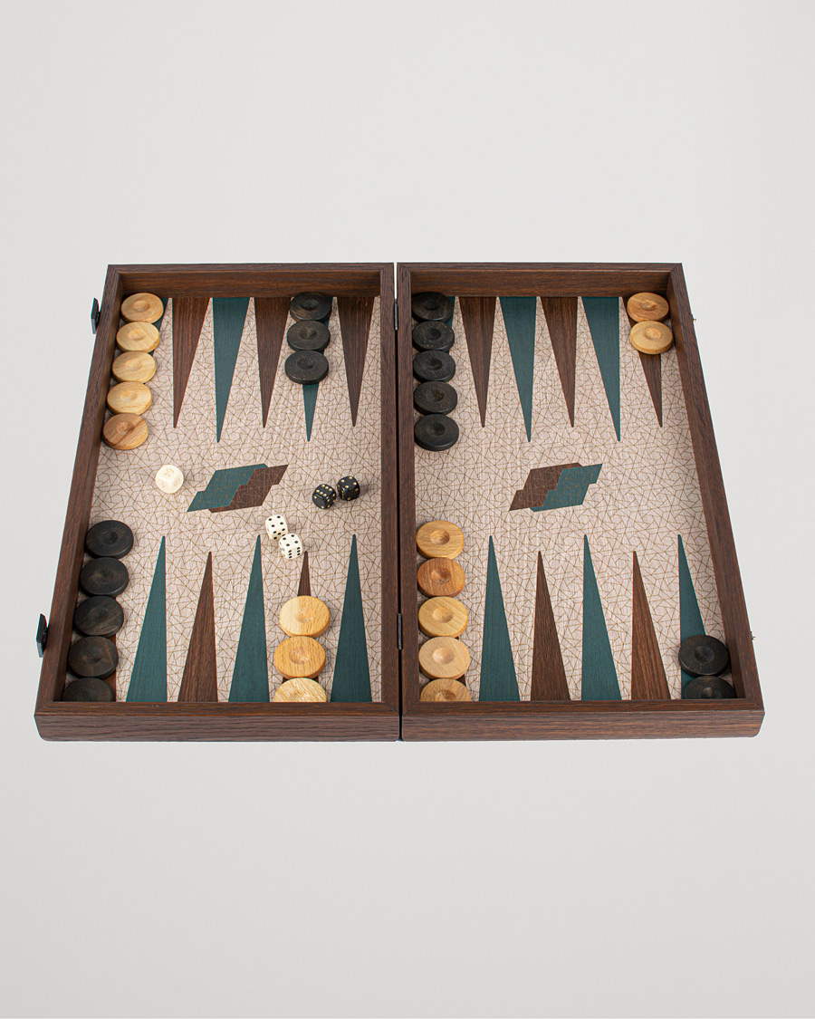 Herre | Spill og fritid | Manopoulos | Wooden Creative Trend Colours Backgammon