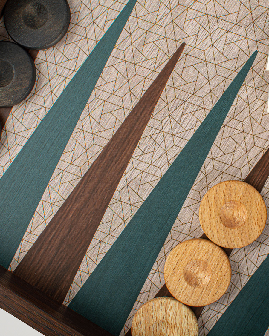 Herre | Spill og fritid | Manopoulos | Wooden Creative Trend Colours Backgammon 