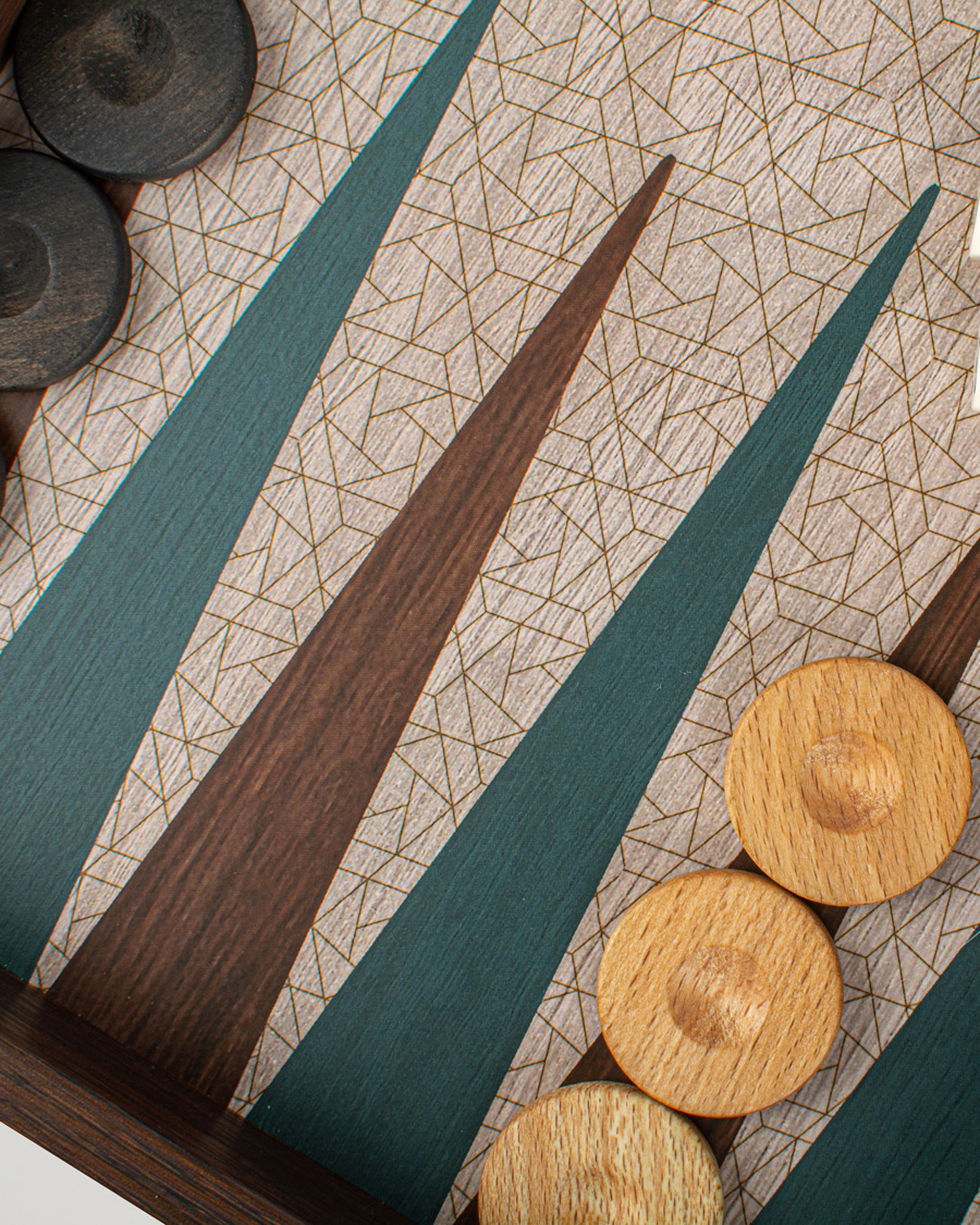 Herre | Spill og fritid | Manopoulos | Wooden Creative Trend Colours Backgammon