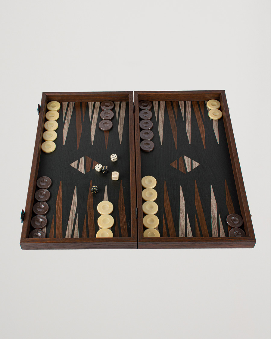 Herre | Spill og fritid | Manopoulos | Wooden Creative Minimalistic Backgammon