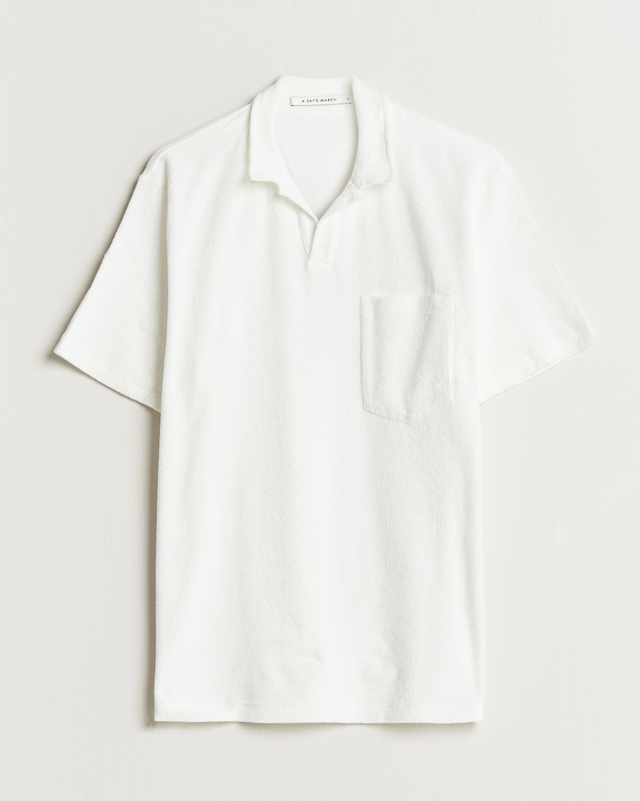 Herre | Pikéer | A Day's March | Terry Polo White