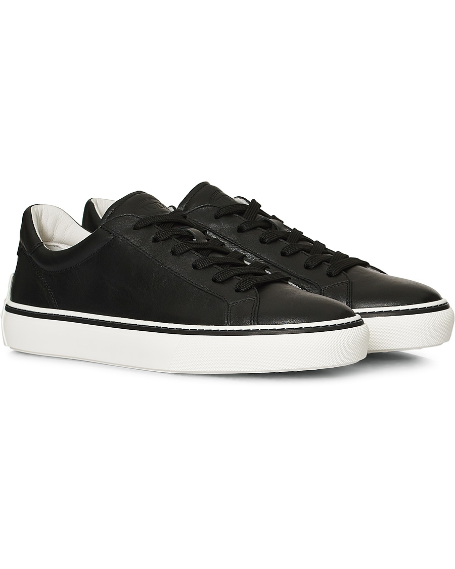 Herre | Tod's Allaciata Leather Sneaker Black | Tod's | Allaciata Leather Sneaker Black