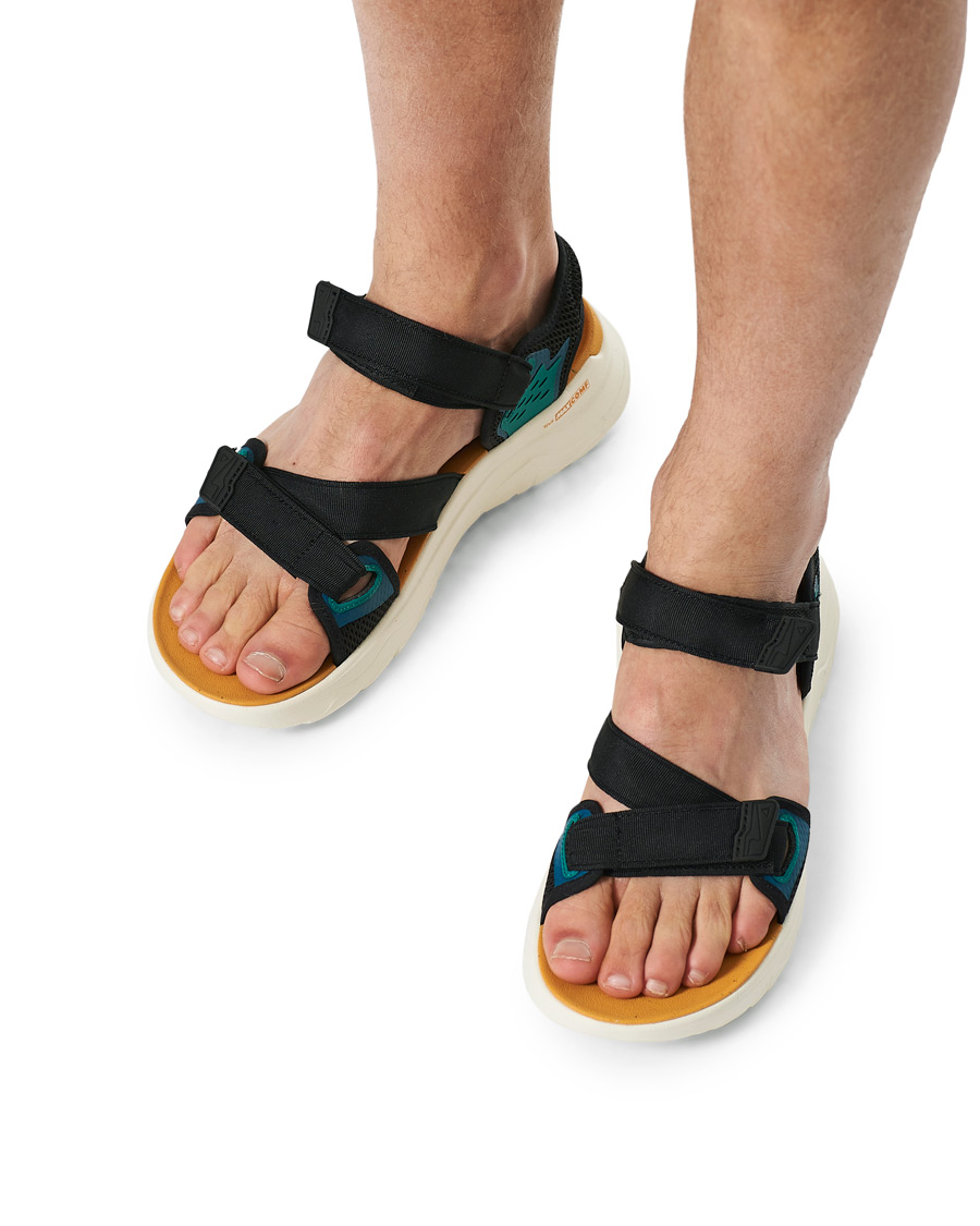 Herre | Teva Zymic Sandal Black/Sunflower | Teva | Zymic Sandal Black/Sunflower