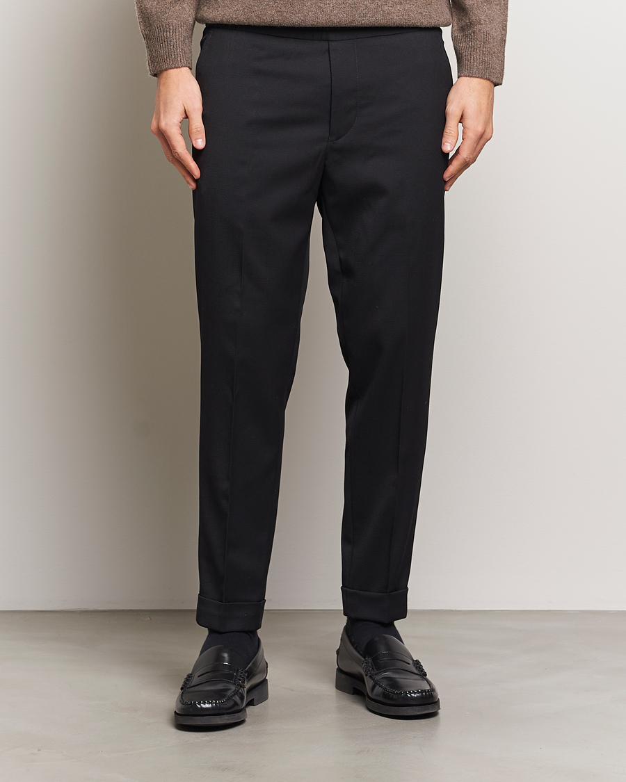 Herre | Avdelinger | Filippa K | Terry Cropped Trousers Black