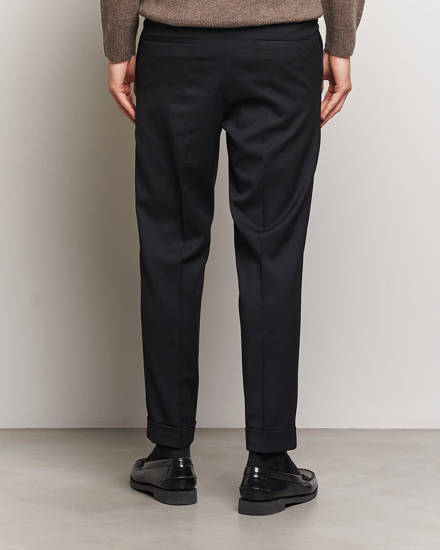 Herre | Bukser | Filippa K | Terry Cropped Trousers Black