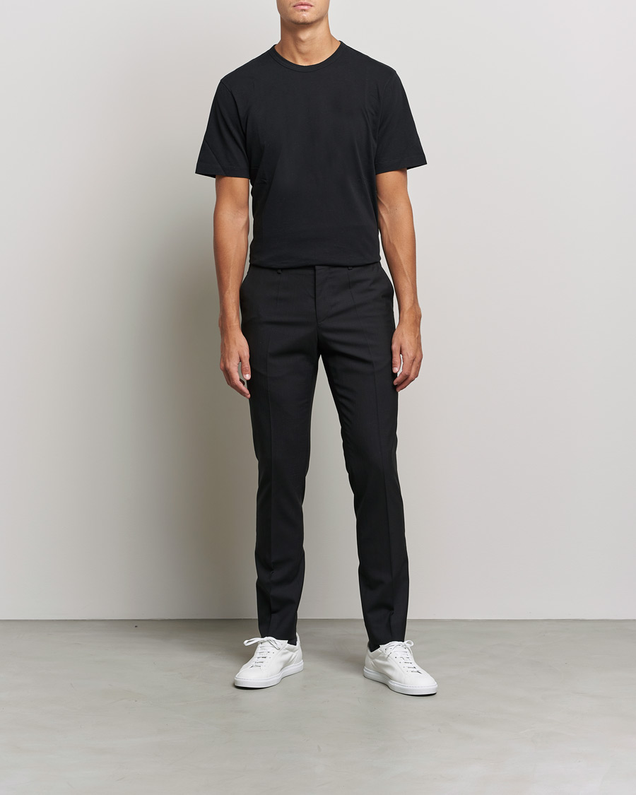 Herre | Bukser | Filippa K | Liam Cool Wool Slacks Black