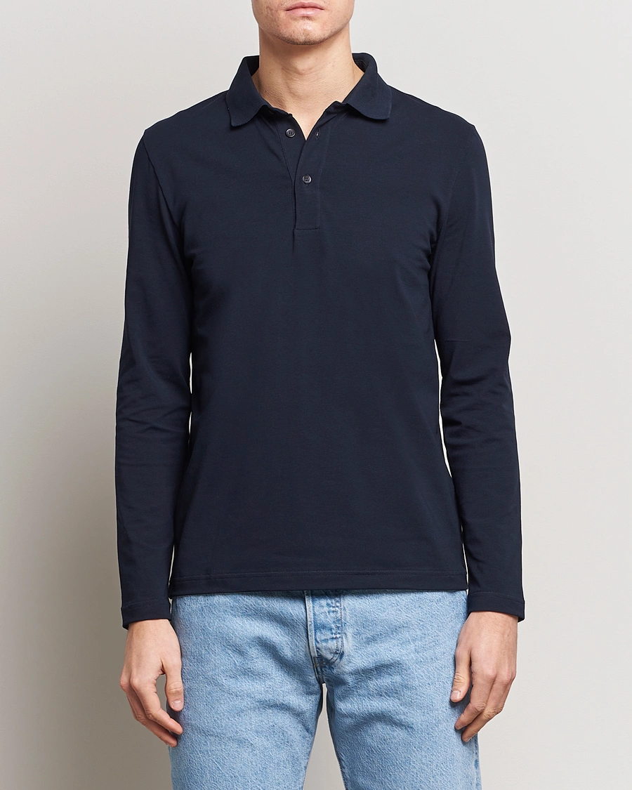 Herr |  | Filippa K | Luke Lycra Poloshirt Navy