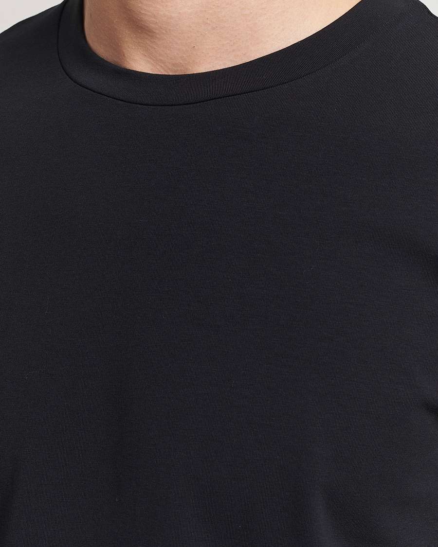 Herre | T-Shirts | Filippa K | Soft Lycra Tee Black