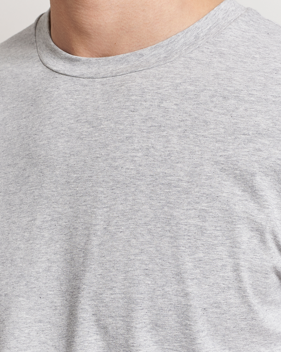 Herre | T-Shirts | Filippa K | Soft Lycra Tee Light Grey Melange