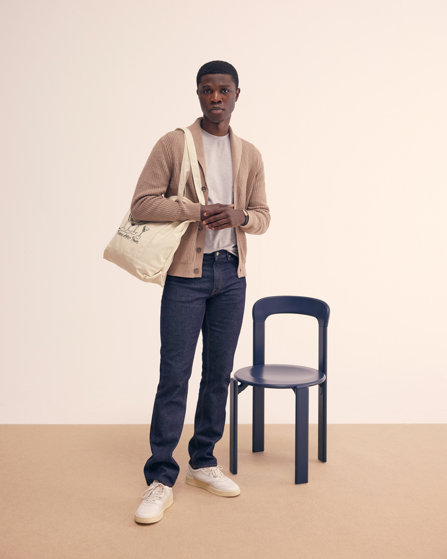 Herre | T-Shirts | Filippa K | Soft Lycra Tee Light Grey Melange