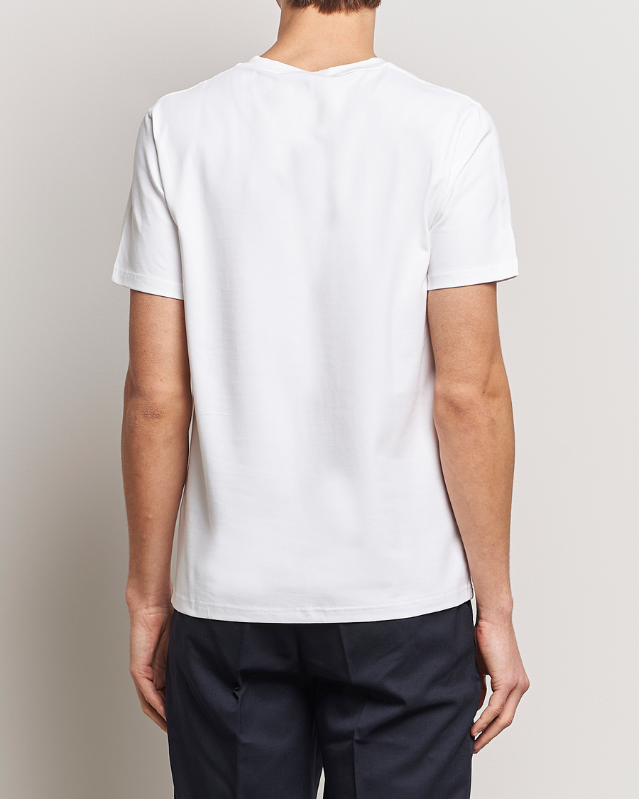 Herre | T-Shirts | Filippa K | Soft Lycra V-Neck Tee White