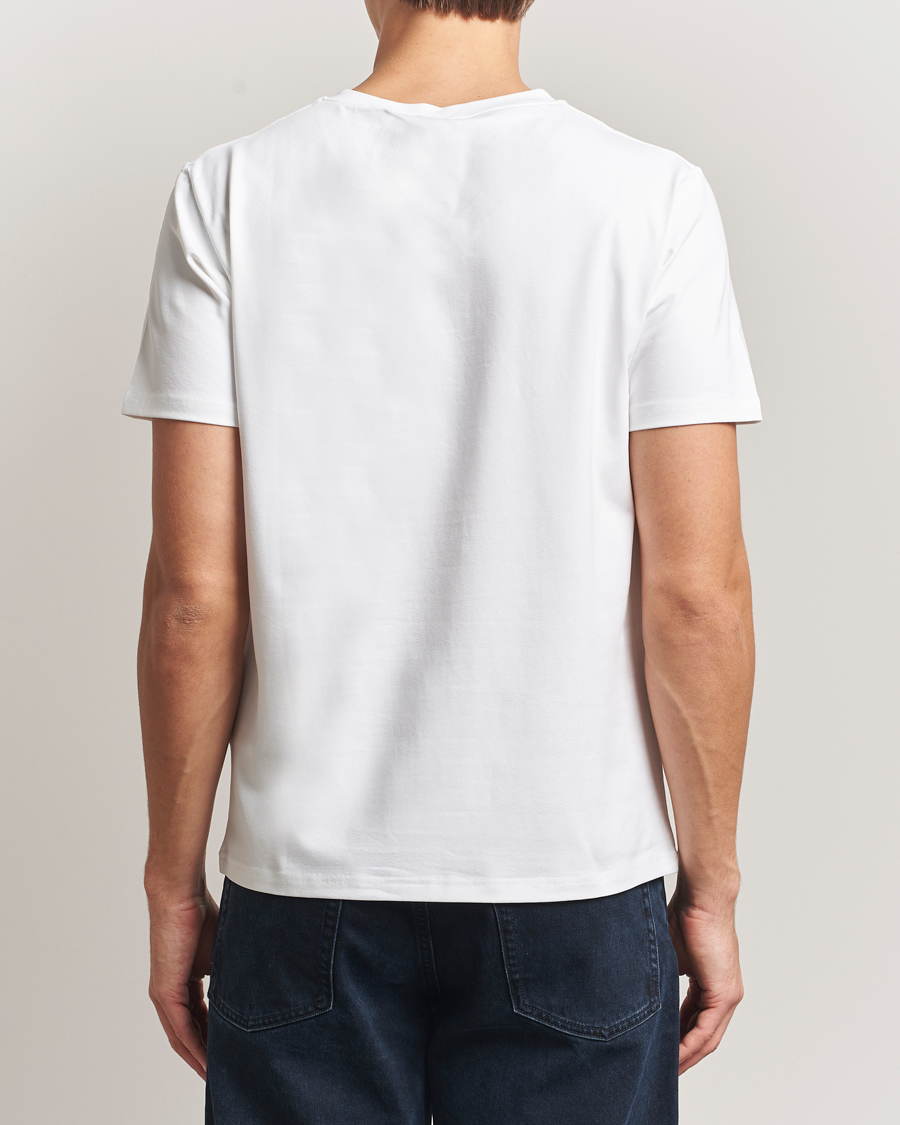 Herre | T-Shirts | Filippa K | Soft Lycra V-Neck Tee White