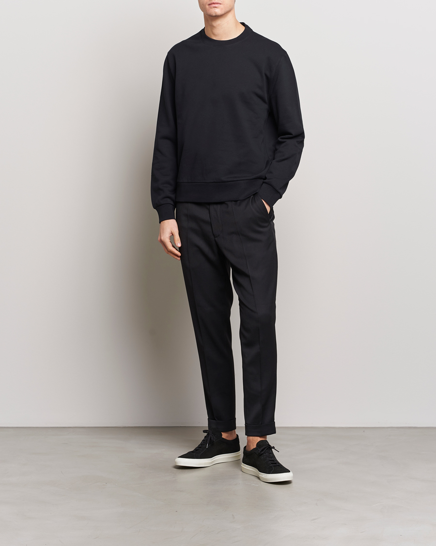 Herre |  | Filippa K | Gustaf Cotton Sweatshirt Black