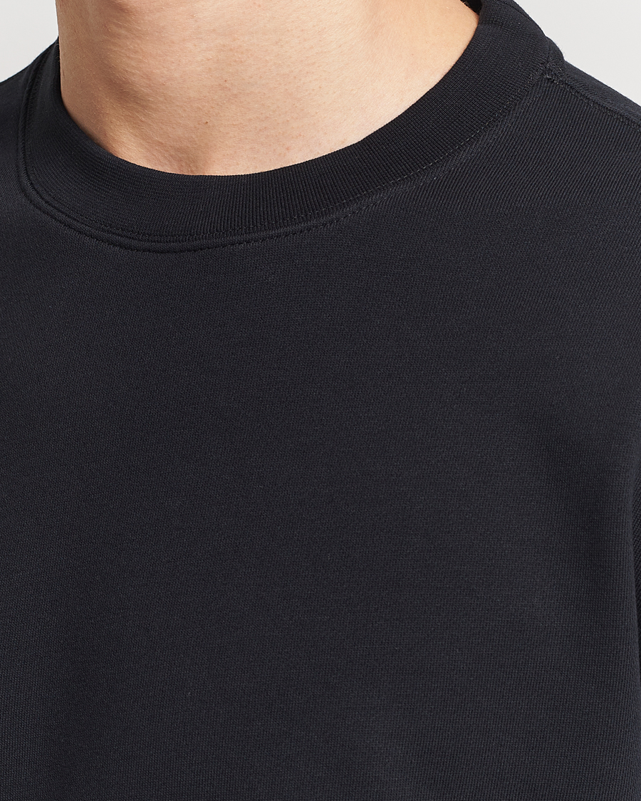 Herre | Gensere | Filippa K | Gustaf Cotton Sweatshirt Black