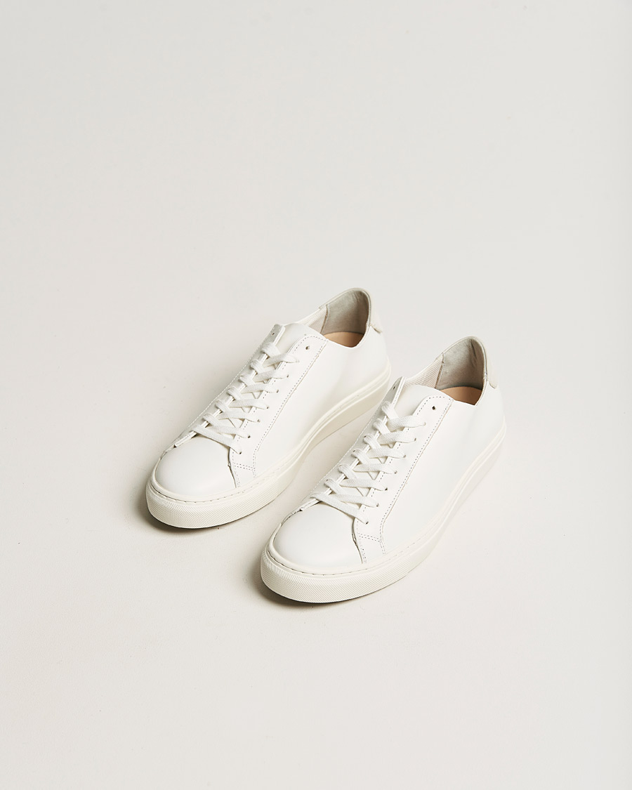 Herre | Hvite sneakers | Filippa K | Morgan Leather Sneaker White