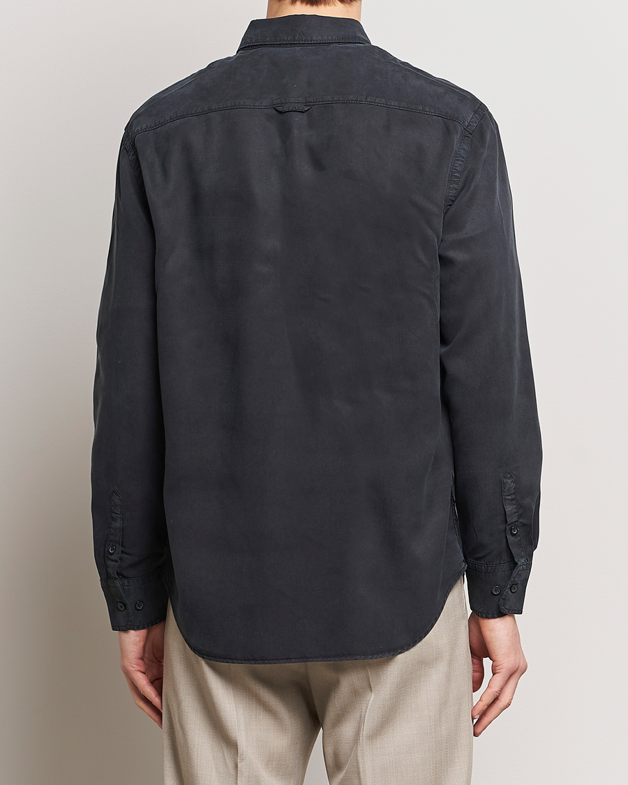 Herre | Skjorter | Filippa K | Zachary Tencel Shirt Almost Black