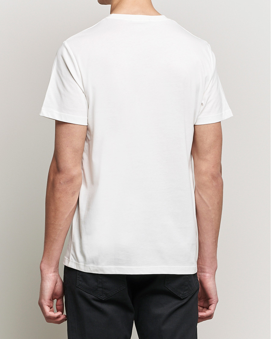 Herre | T-Shirts | Fred Perry | Tram Line Pannel Tee Snow White