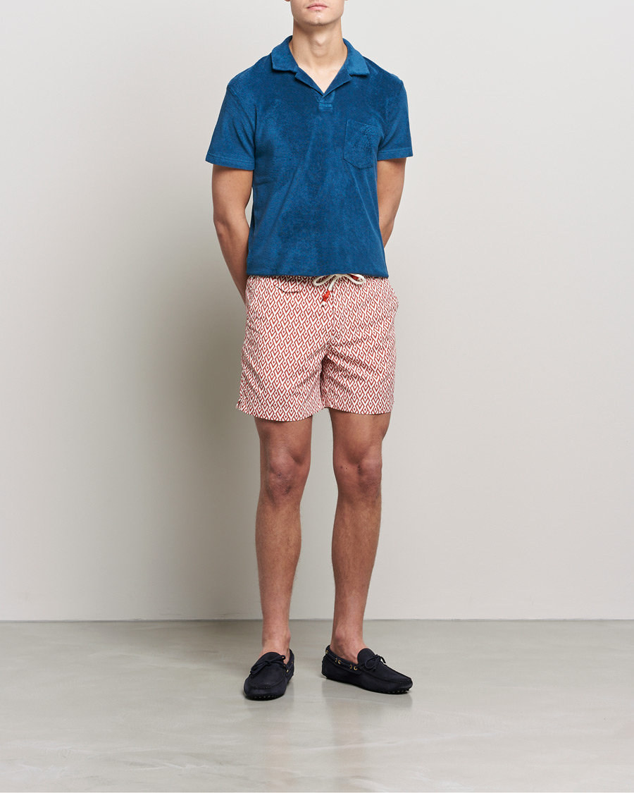 Herre | Pikéer | Orlebar Brown | Terry Polo Oceanic Blue