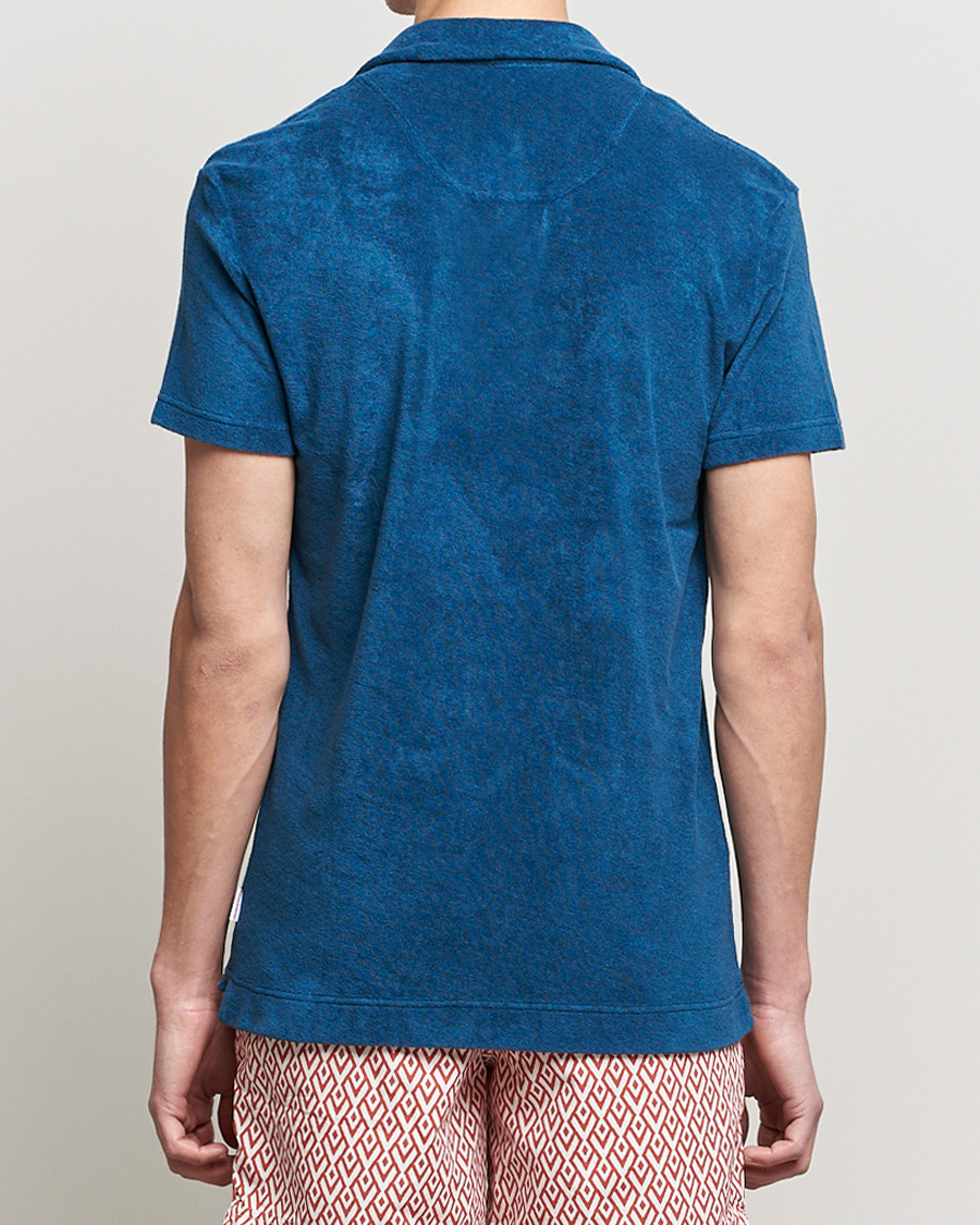 Herre | Pikéer | Orlebar Brown | Terry Polo Oceanic Blue